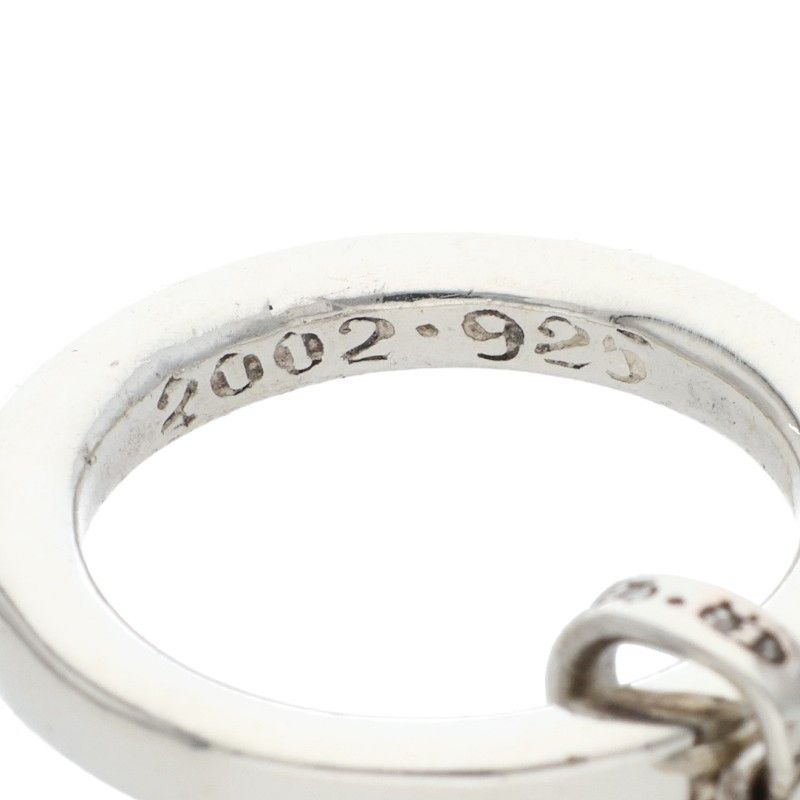 クロムハーツ NTFL シルバーリング 3mm プレーン　 9号 クロムハーツ NTFL W NTFL wダガーモチーフ/シルバーリング