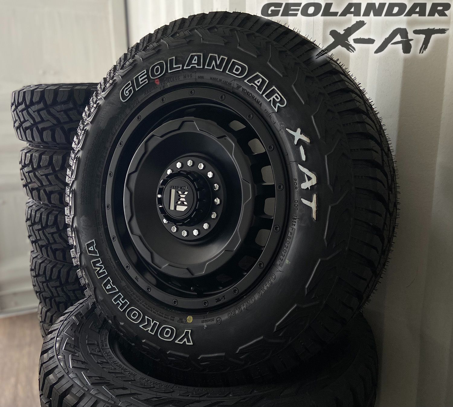 デリカD5 16インチ ノーマル車高対応 タイヤホイールセット ヨコハマ