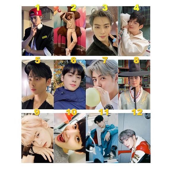 ASTRO ウヌ トレカ まとめ売り ASTRO ウヌ チャウヌ トレカ 45枚まとめ売り