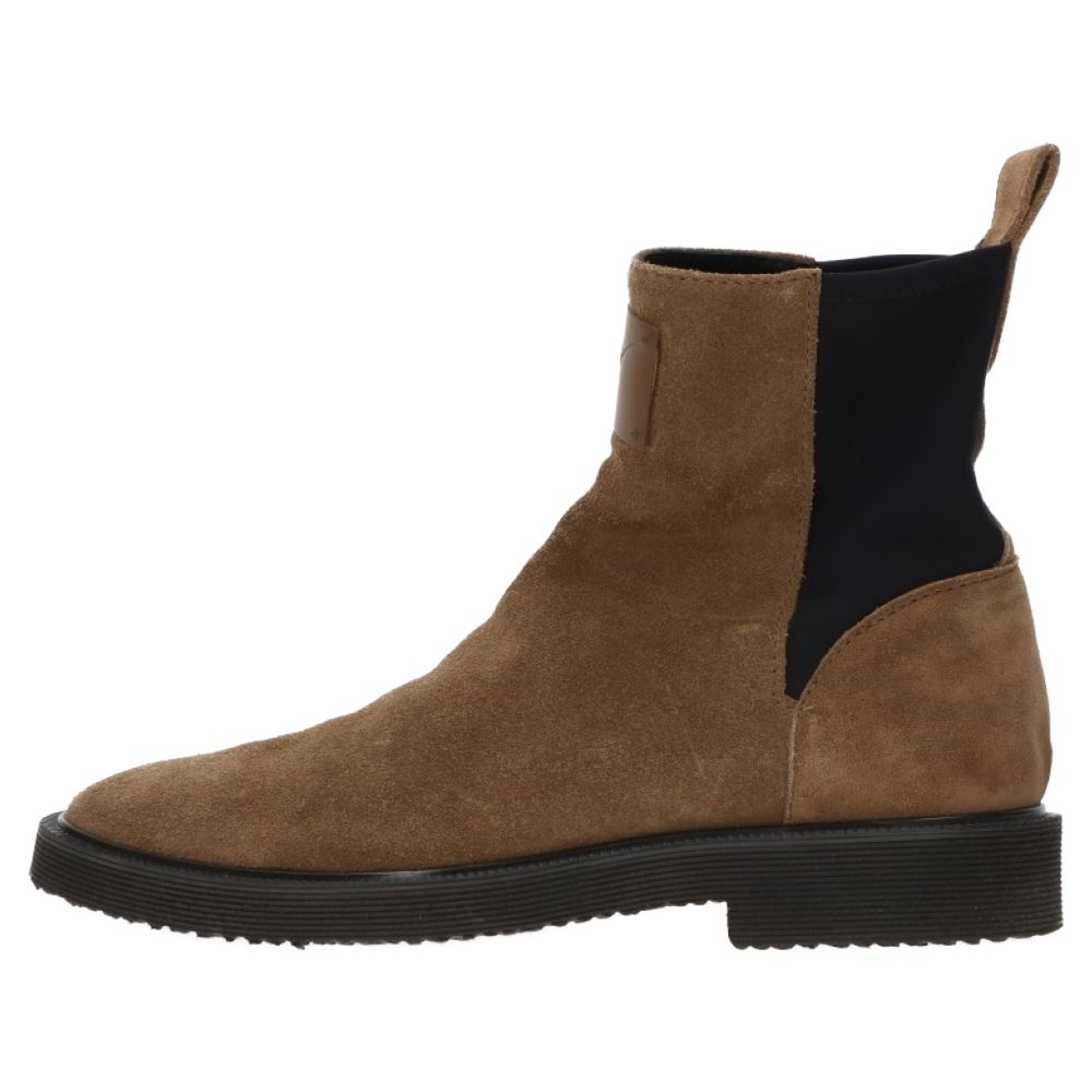 GIUSEPPE ZANOTTI (ジュゼッペ ザノッティ) スエード ロゴプレート 