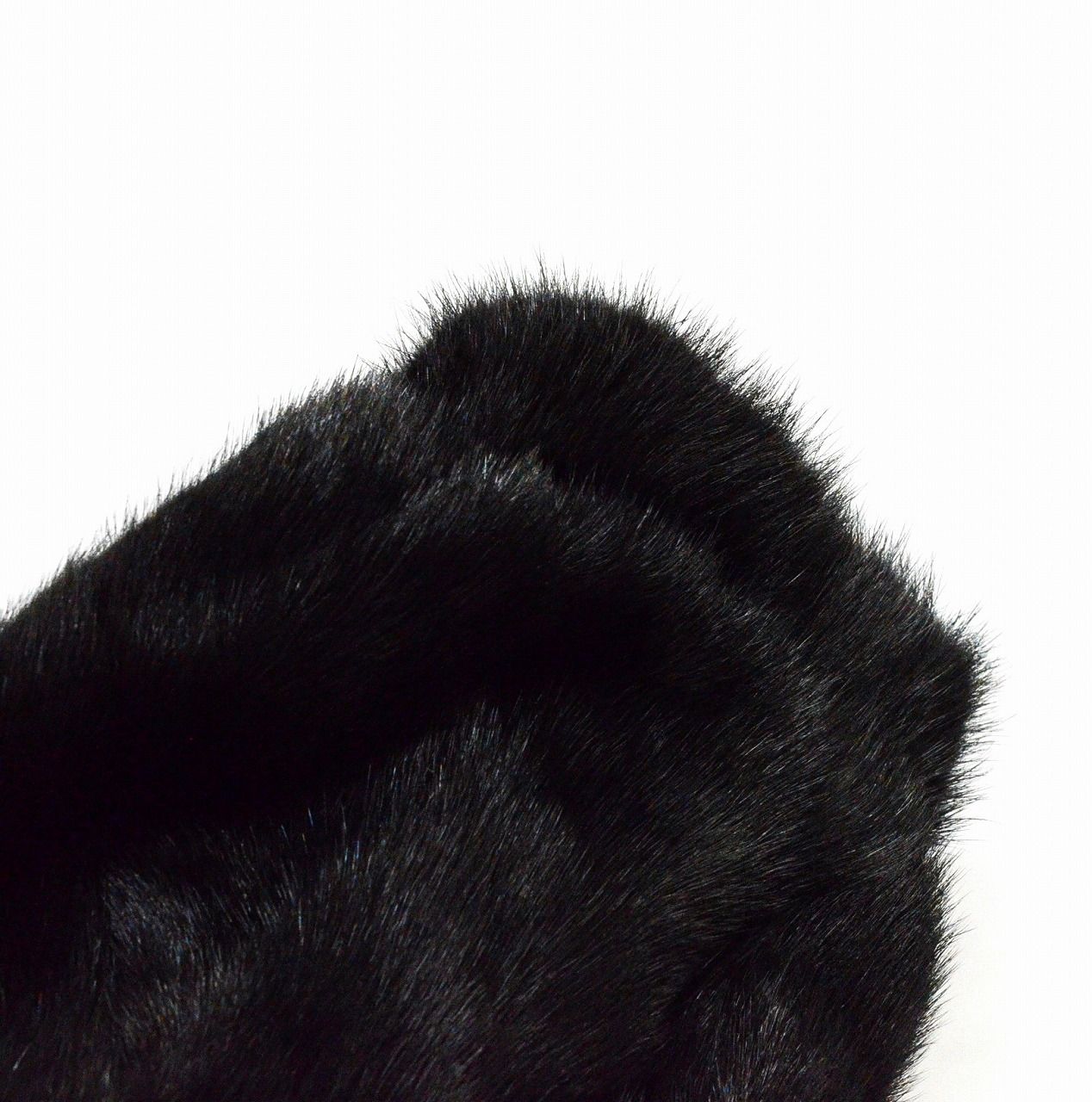 毛皮 ミンク コート ブラック mink 貂皮 黒 13号 #13 レディース 