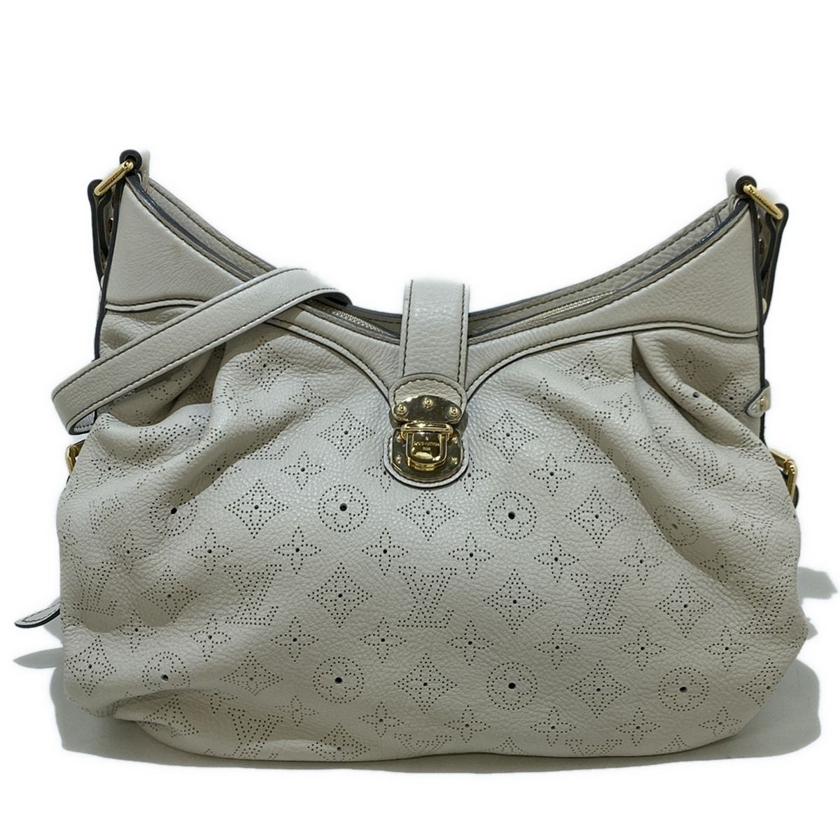 LOUIS VUITTON(ルイヴィトン) ショルダーバッグ マヒナ XS M95661 ブロン - メルカリ