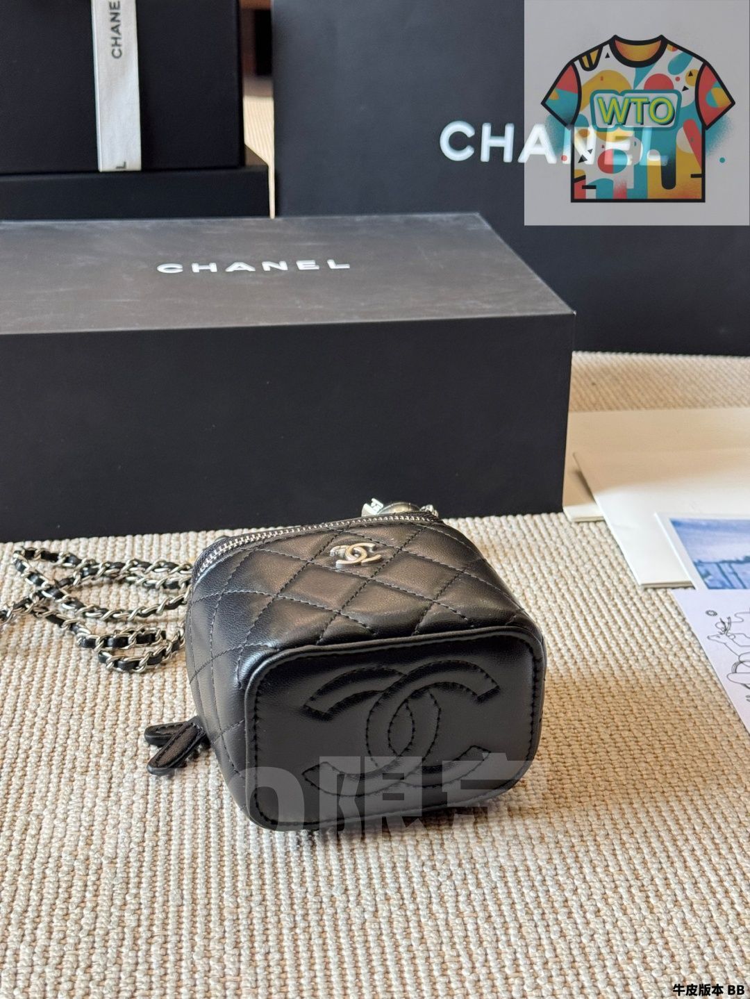 今日特価】Chanel シャネル ボックスバッグ くつろいだ感じ-WTO