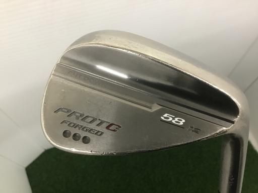 PROTO-CONCEPT PROTO-CONCEPT FORGED WEDGE ノーメッキ 58°|14° ウェッジ WG リシャフト フレックスその他 メンズ 男性用 右利き 右用 Cランク ゴルフクラブ