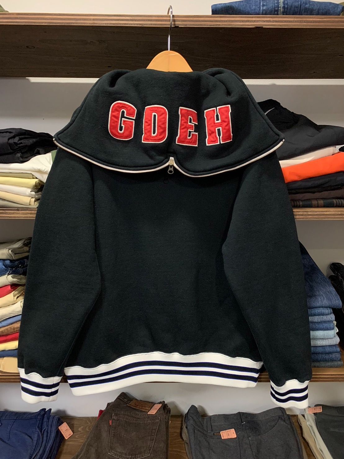 goodenough 染込ん × anokha 5周年コラボ フーデッドジャケットM