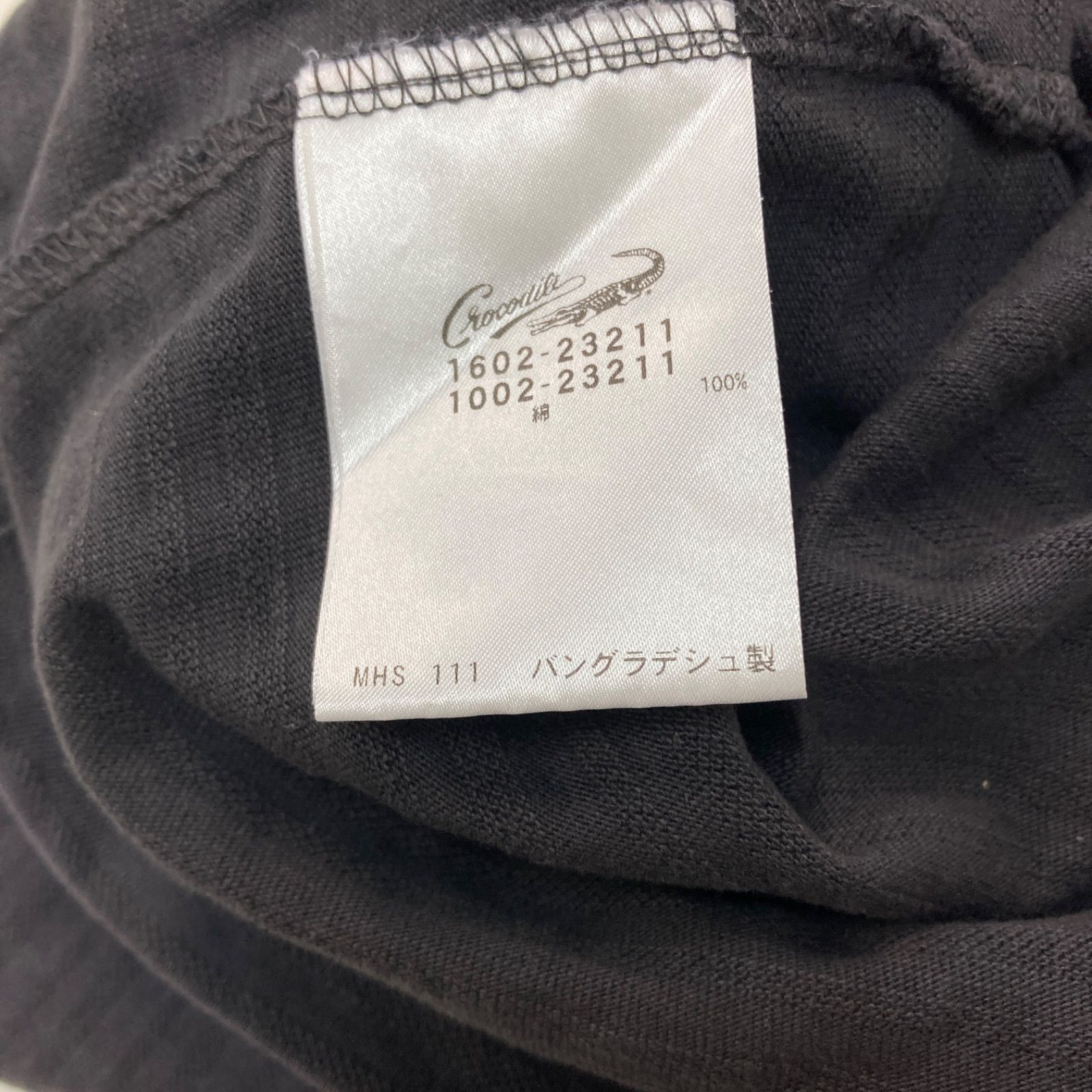 CROCODILE クロコダイル Tシャツ 半袖トップス グレー