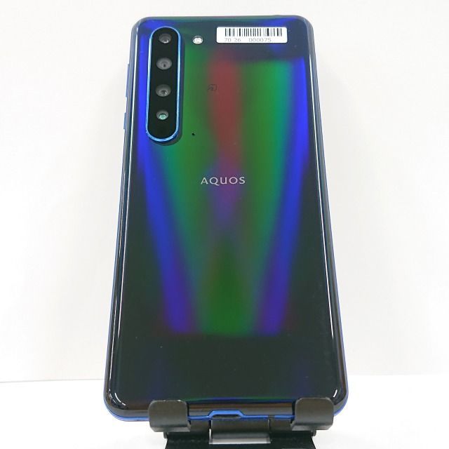 AQUOS R5G 908SH 本体 SoftBank ブルー ジャンク品 中古安心保証 AQUOS R5G 908SH[256GB] SoftBank オーロラ