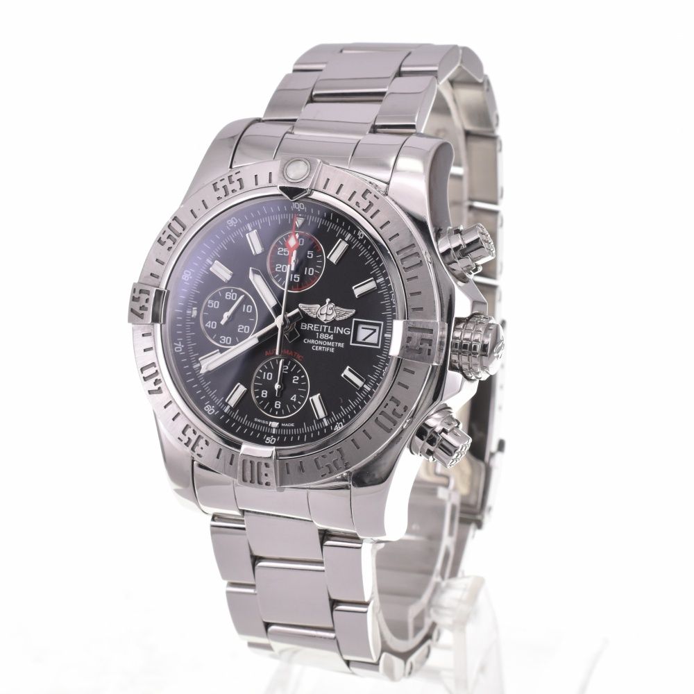 ブライトリング BREITLING A13381 アベンジャーII クロノグラフ デイト 自動巻き メンズ き I 142663