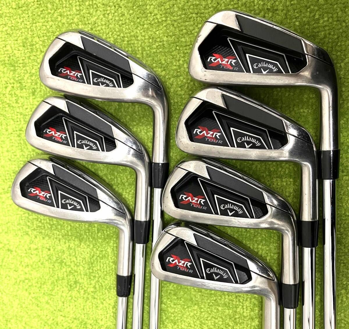 キャロウェイ RAZR X TOUR アイアンセット 4～9.P 7本セット Memphis10 