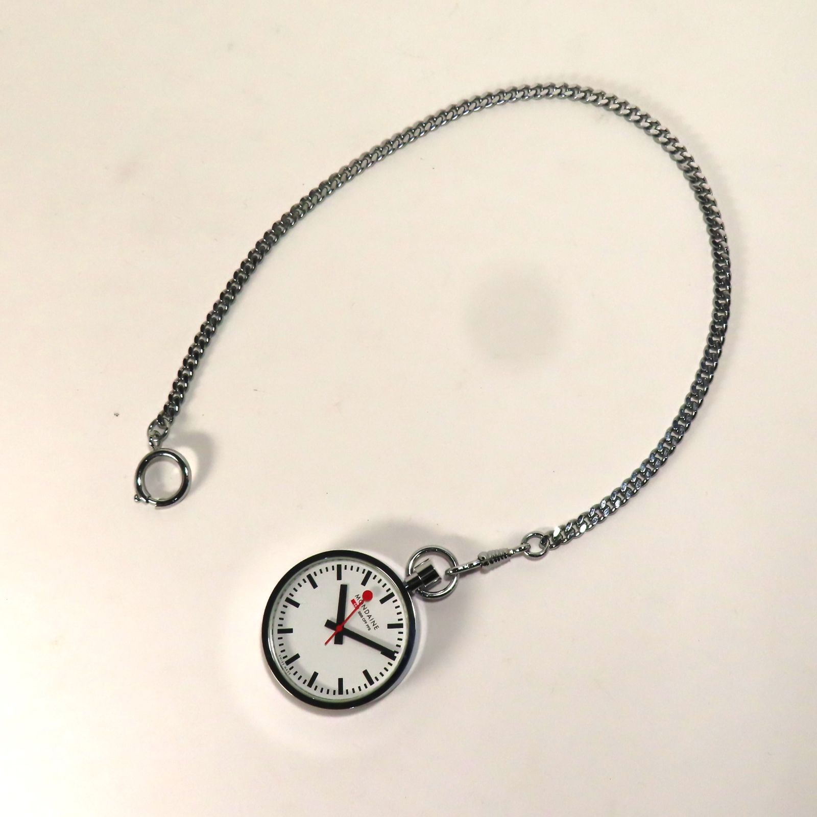 稼働品 美品 MONDAINE モンディーン 懐中時計 クオーツ - メルカリ