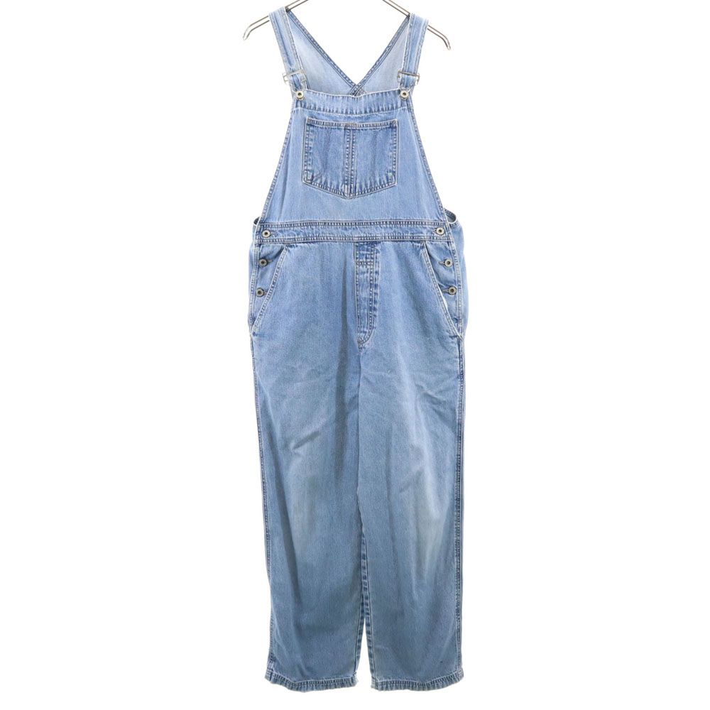 ギャップ デニム オーバーオール M ウォッシュブルー GAP メンズ