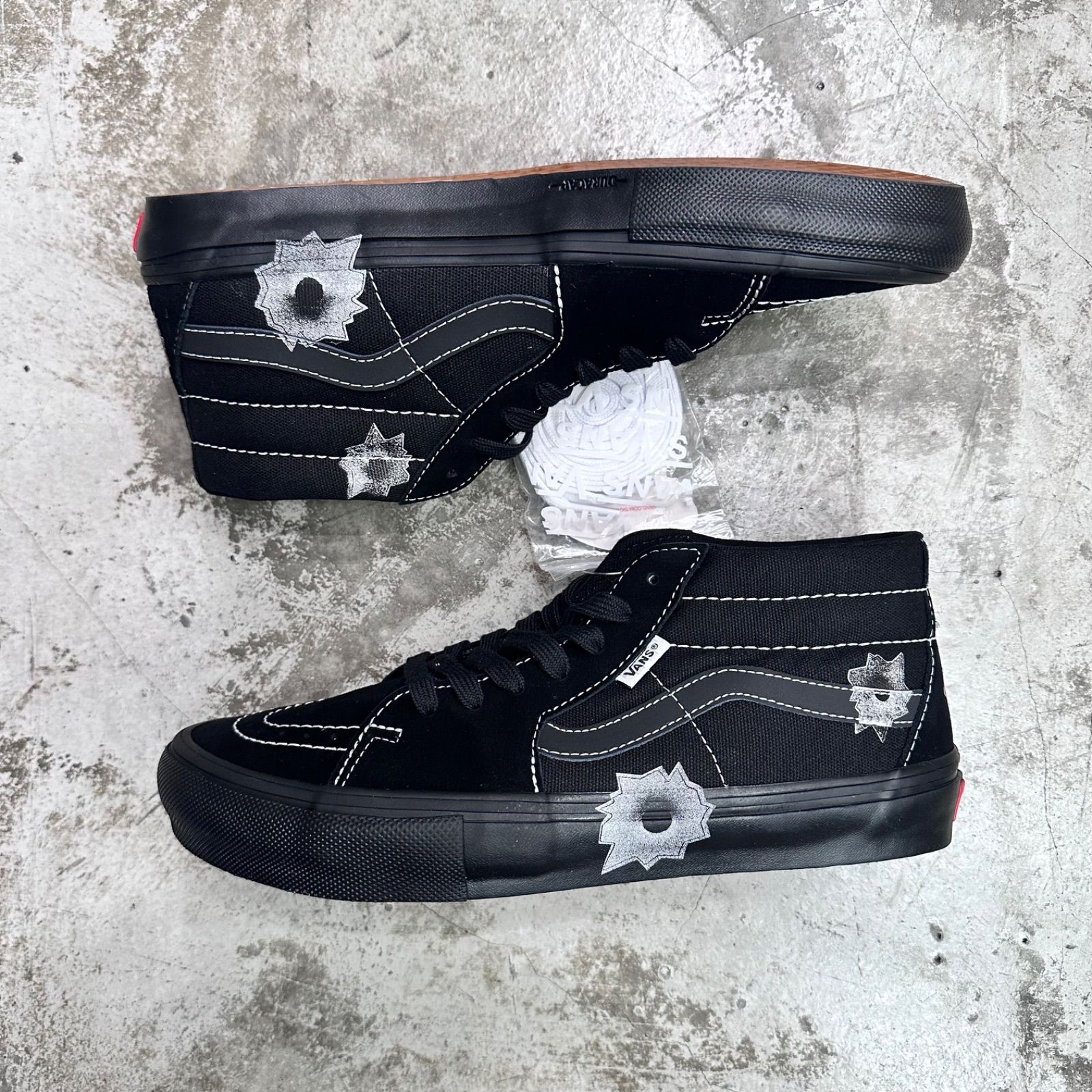 スケートボード Supreme Vans Lowman Skate Grosso Mid Supreme Vans Nate Lowman Skate Grosso Mid (SS22)