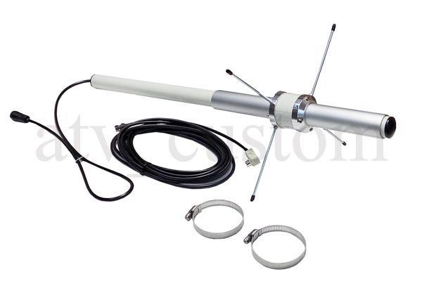 CL1907 NEW バズーカ TV テレビアンテナ 地デジ 高感度 多方向 水平 垂直波両用 キャンピングカー デコトラ キャンカー 車中泊 バンライフ