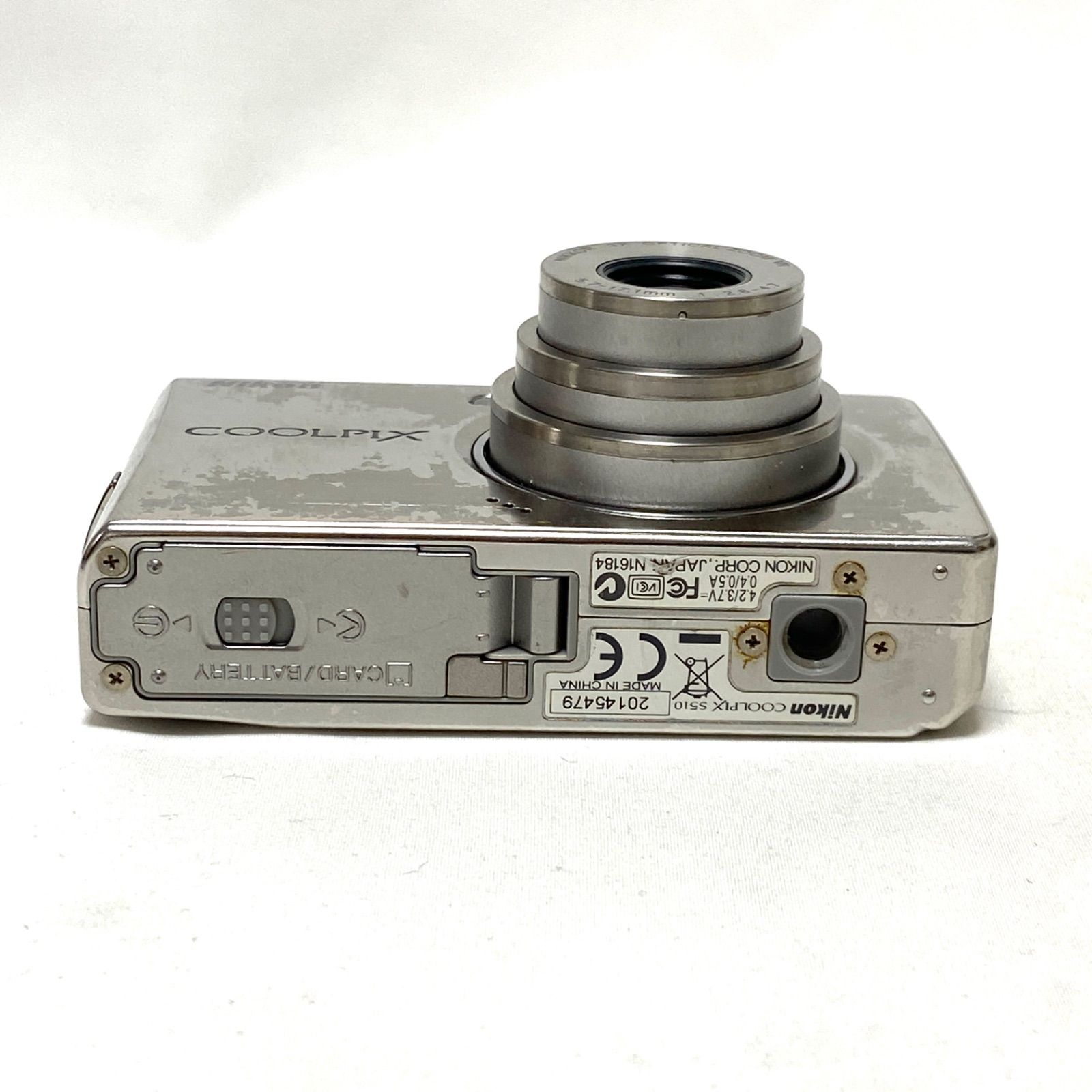 Nikon COOLPIX S510 ニコン クールピックス シルバー コンパクト