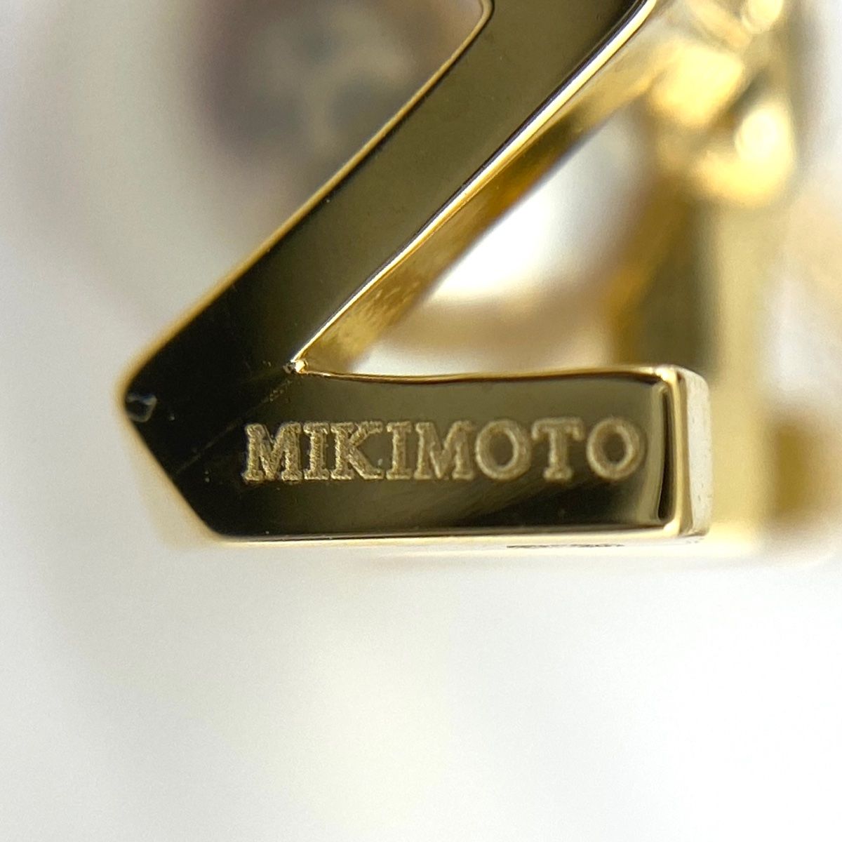 ミキモト MIKIMOTO M コレクション ペンダント YG イエロー
