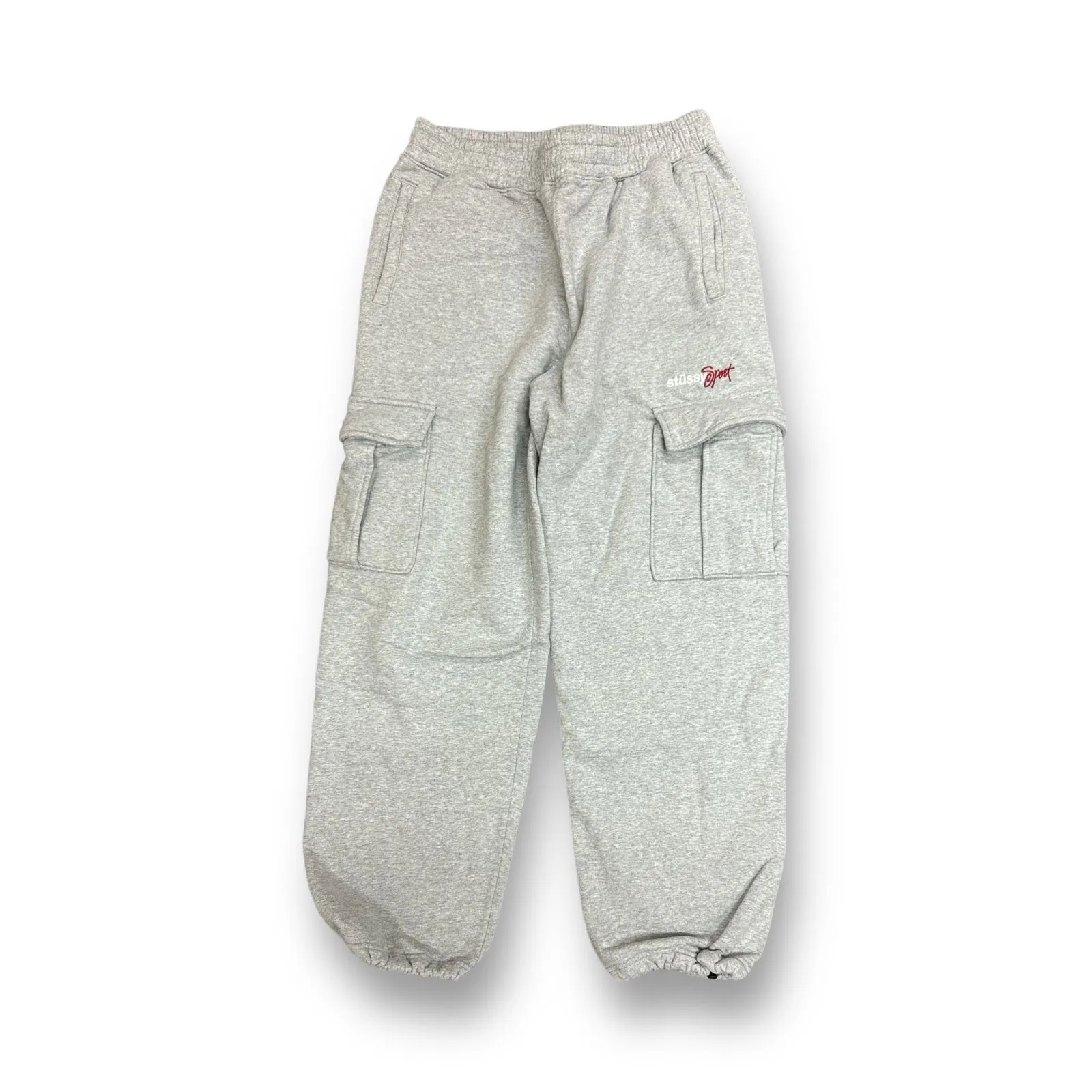 STUSSY 22AW Sport Cargo Fleece Pants スウェットカーゴパンツ イージーパンツ ステューシー 116578 グレー  M 73391A6|mercariメルカリ官方指定廠商|Bibian比比昂代買代購