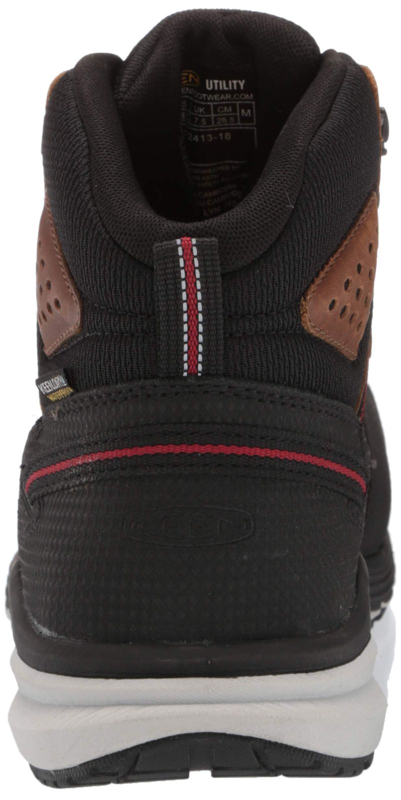 KEEN Utility 安全靴 RED HOOK MID WP レッドホーク ミッド ウォータープルーフ 防水 メンズ