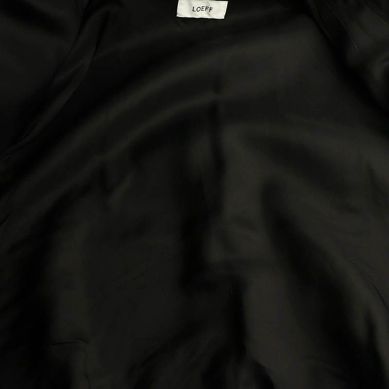 ロエフ LOEFF メルトン スタジアムジャンパー スタジャン 切替 ウール  