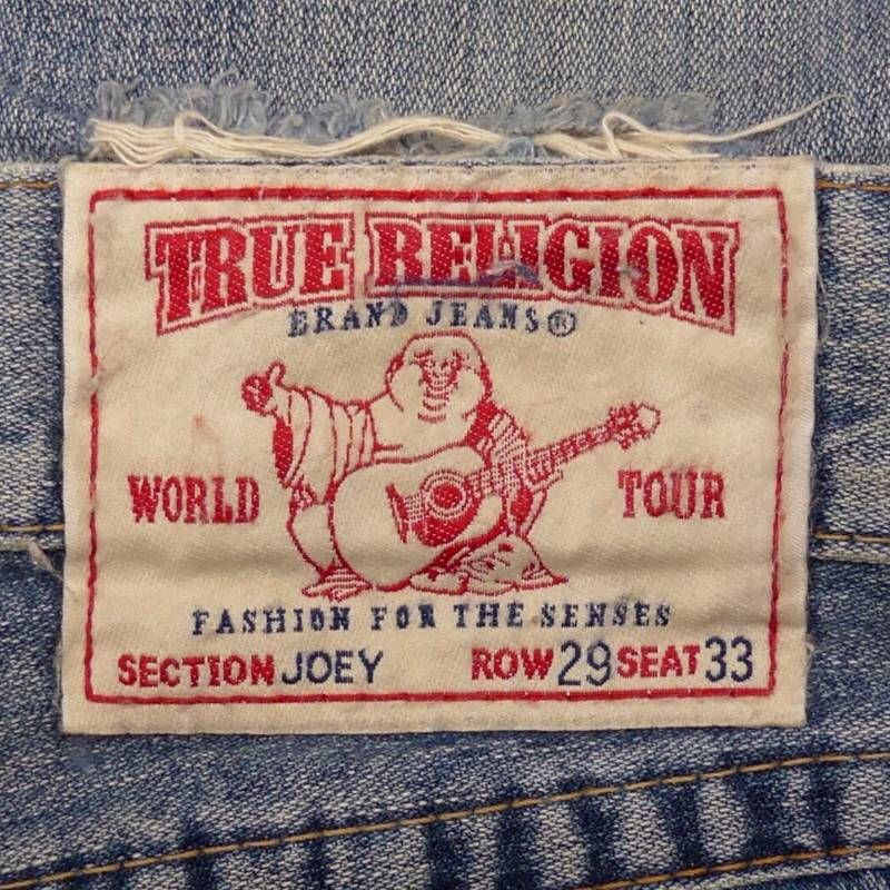 TRUE RELIGION トゥルーレリジョン JOEY デニム W29 ダメージ加工 USA