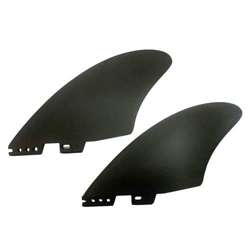 2フィン FCSII対応 FCS2サーフボード用 K2 TWIN FCSII KEEL 4.65” FUNKTION 2枚セットFKGFCC-FCSII-K2