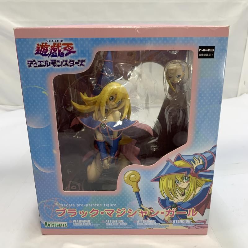 未開封 KOTOBUKIYA 遊戯王 ブラック・マジシャン・ガール 1/7 中古】HB開封/欠品)KOTOBUKIYA ブラック・マジシャン・ガール 1/7