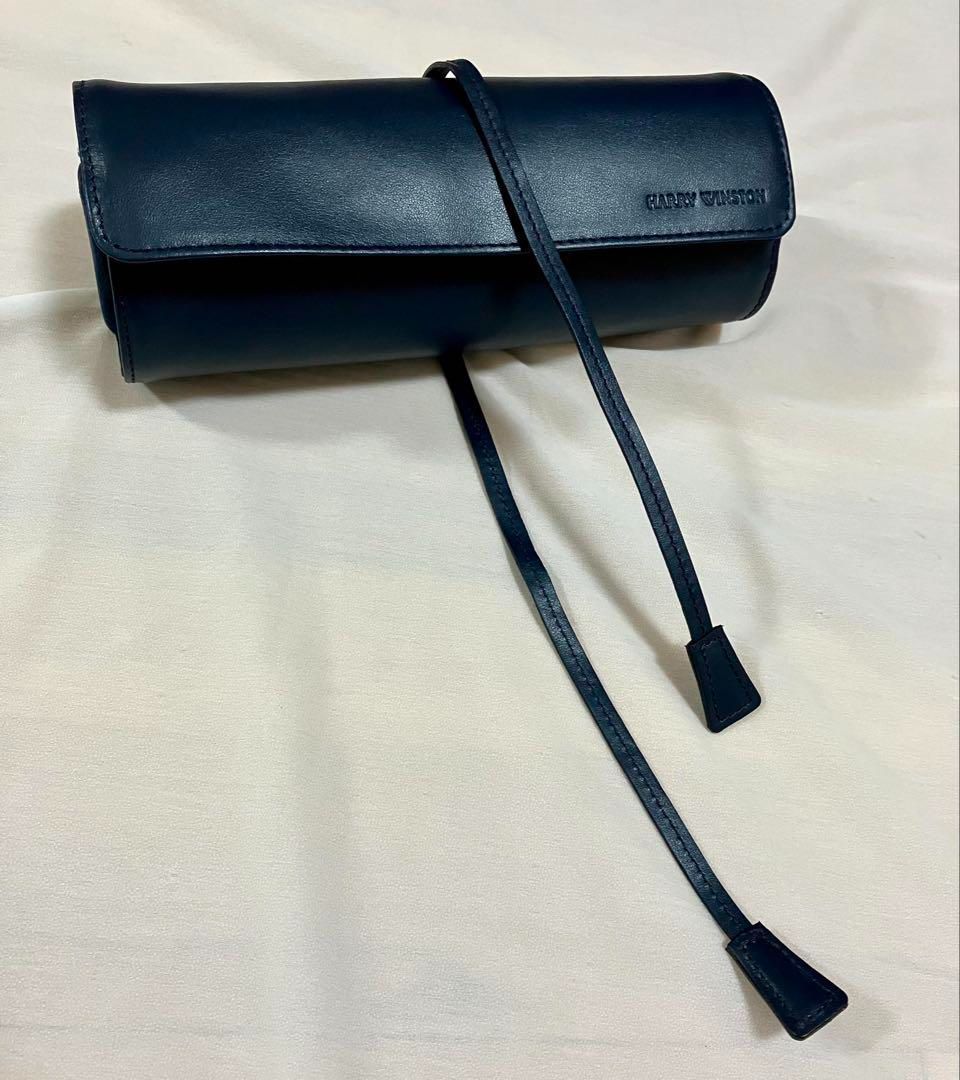 ◆HARRY WINSTON◆ジュエリーケース◆筒形◆ ケース◆ SIROKUMA-CORPORATION_COM