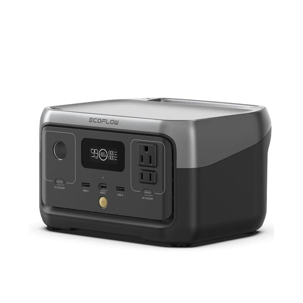 公式認定整備済品 EcoFlow RIVER 2 ポータブル電源 小型軽量リチウムボータブルバッテリ 高耐久 キャンプ 車中泊 アウトドア 停電対策 防災グッズ エコフロー リバー2