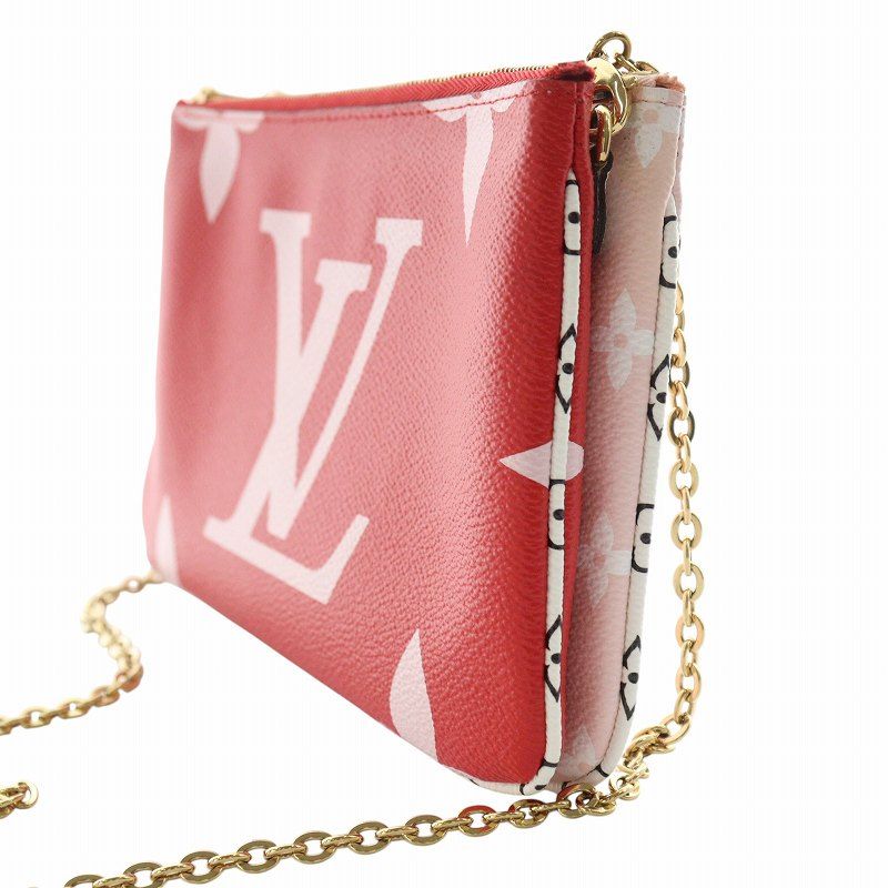 ルイヴィトン ジャイアント ドゥーブル ジップ M67561 ショルダーバッグ LOUIS VUITTON/ルイ・ヴィトン】 ポシェット・ドゥーブルジップ
