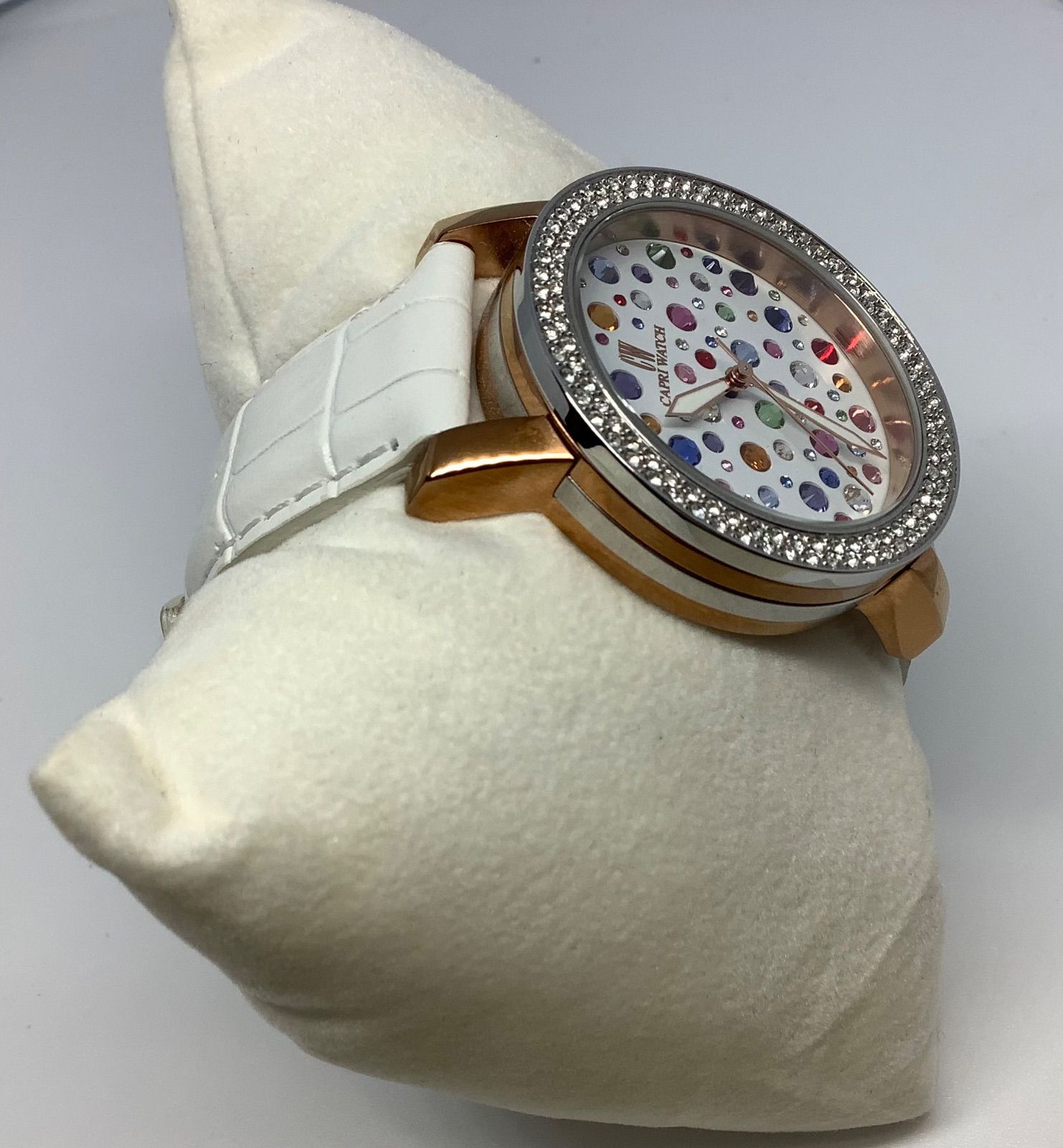 稼動品 未使用 CAPRI WATCH カプリウォッチ Art.4906 イタリア製クオーツ 日本未入荷 - メルカリ