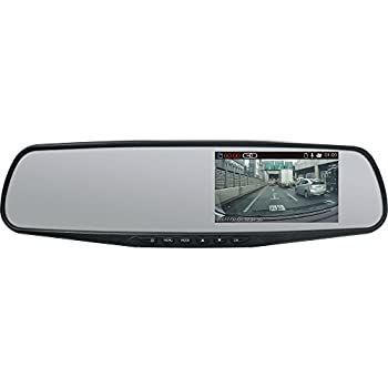 【中古】AMS（アムス）ドライブレコーダー ミラー型ドライブレコーダー AMS-D104M 4.3インチ 100万画素 常時録画 衝撃録画 Gセンサー