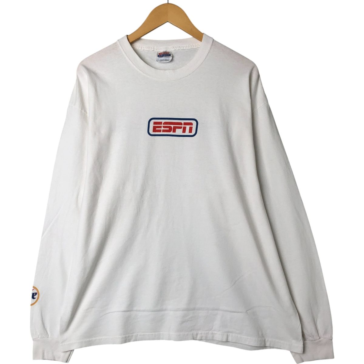 古着 90年代 ヘインズ Hanes HEAVYWEIGHT ロングTシャツ ロンT メンズXL相当|eaa542444