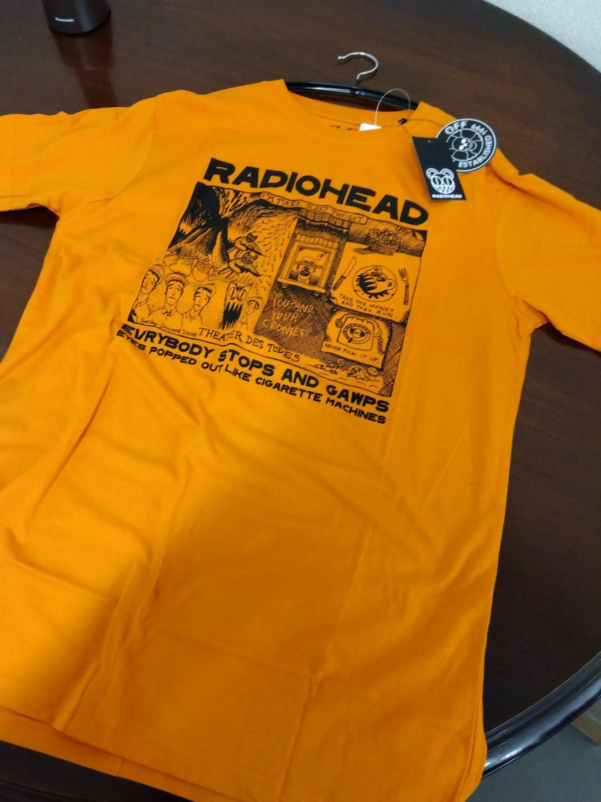 RADIOHEAD / レディオヘッド 正規品ロックTシャツ（新品） Lサイズ