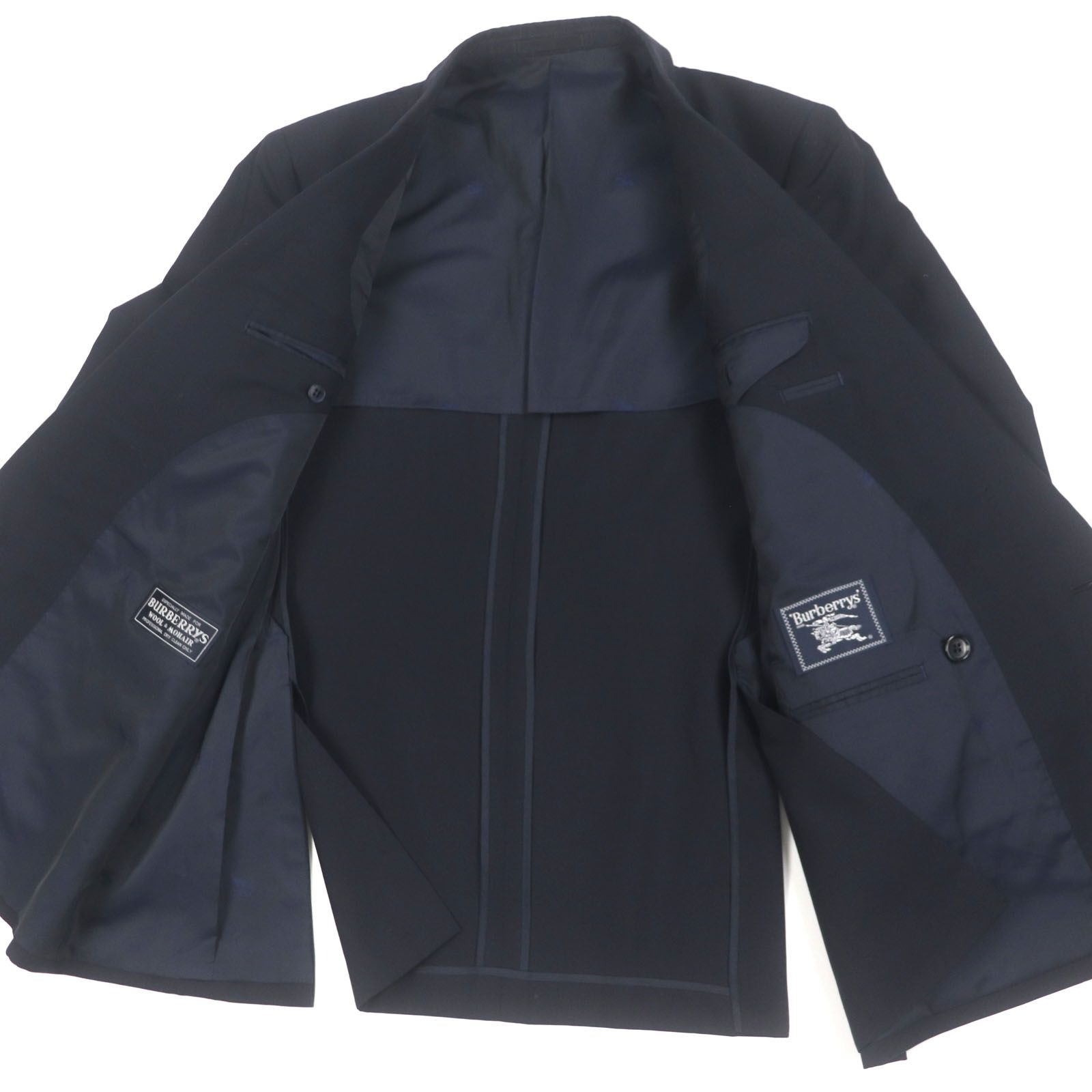 美品▽Burberrys バーバリー ヴィンテージ ウール100% モヘア混