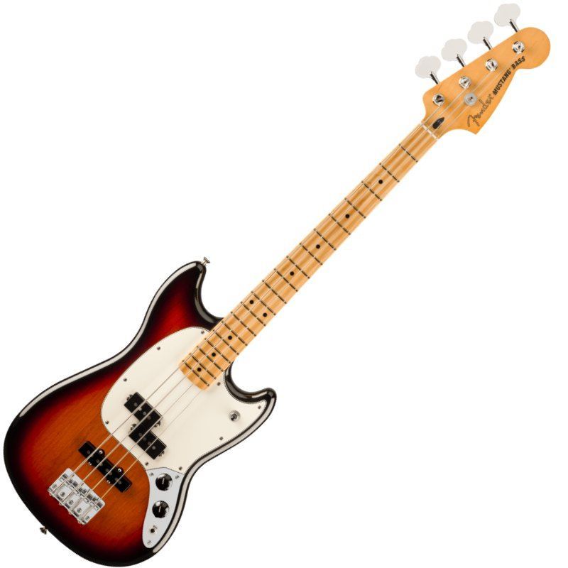 Fender Player II Mustang Bass PJ, Maple Fingerboard, 3-Color Sunburst〈フェンダーMEXムスタングベース〉