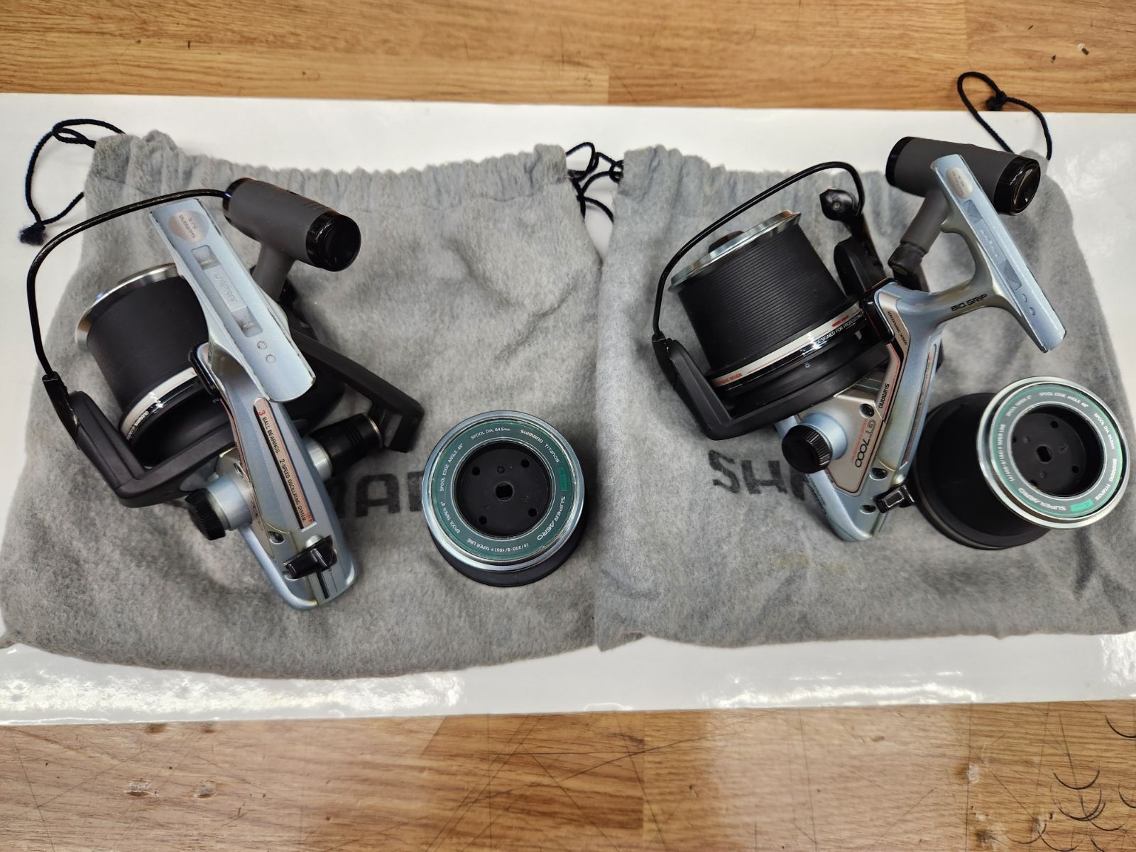 シマノ スーパーエアロ GT 7000 3個 ＋ 替えスプール セット シマノ スーパーエアロ GT 7000 替えスプール付 3個セット SHIMANO