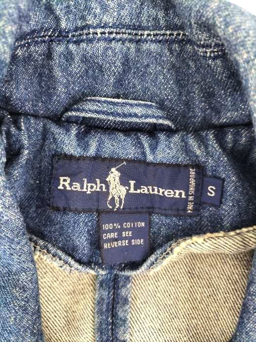 名品 ラルフローレン デニム トレンチコート ラルフローレン RALPH LAUREN デニム トレンチコート ロング