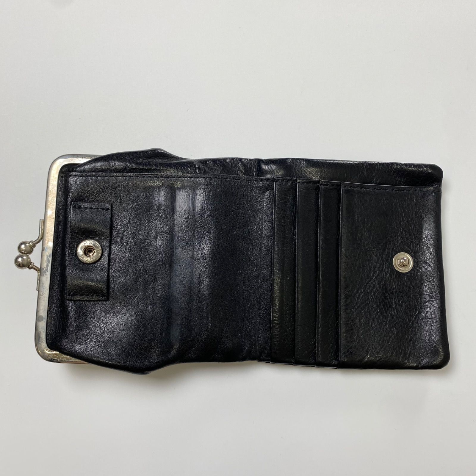 ヨウジヤマモト＋ノアール 二つ折りクリップウォレット 箱付】Yohji Yamamoto +NOIR ヨウジヤマモト プラスノワール 二