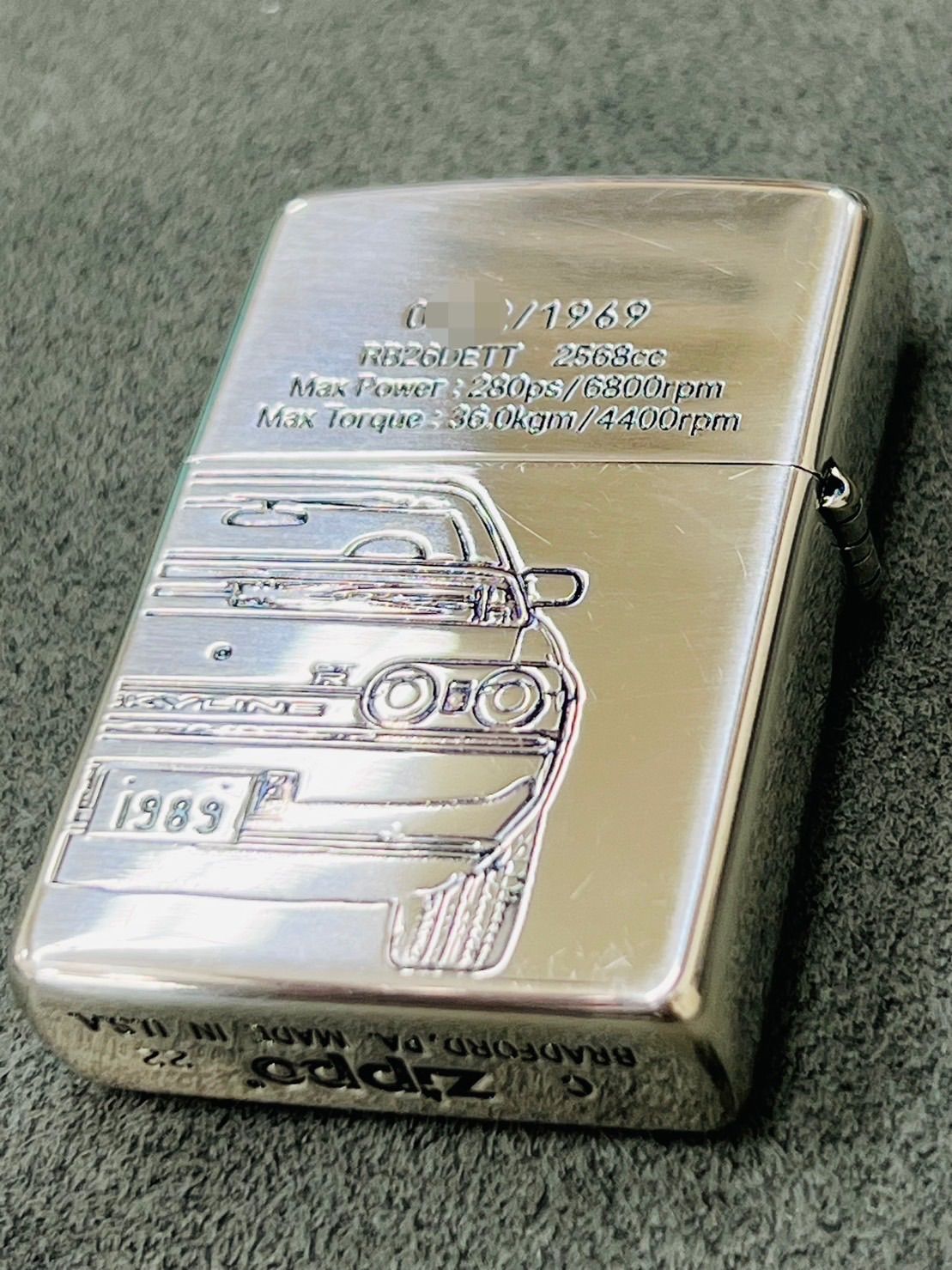 ZIPPO ジッポー NISSAN SKY LINE 日産スカイライン GT-R BNR32 両面 