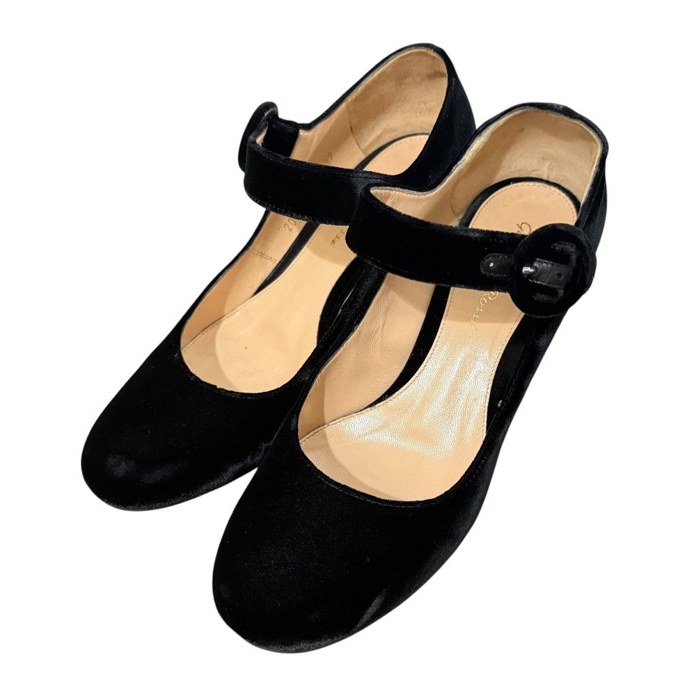 美品 Gianvito Rossi ジャンヴィトロッシ メリージェーン パンプス  