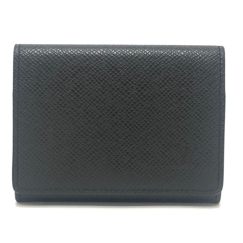 LOUIS VUITTON ルイヴィトン カードケース アンヴェロップ M 64595 タイガレザー アルドワーズ ブラック