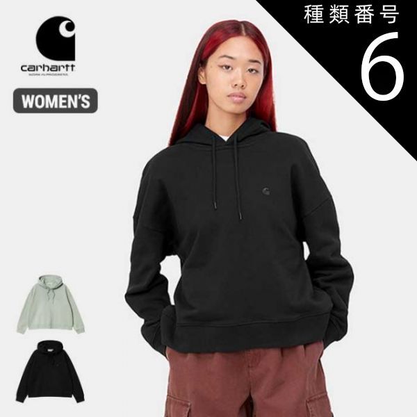 種類6 Black M カーハート WIP レディース パーカー carhartt WIP I030967 W HOODED CHESTER SWEATSHIRT フーデッド チェスター フーディ 220920
