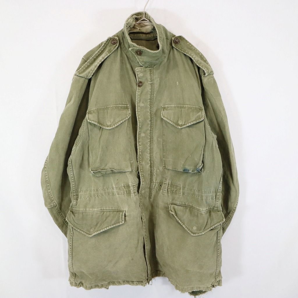 年代 米軍実物 U.S.ARMY M フィールドジャケット エポレット
