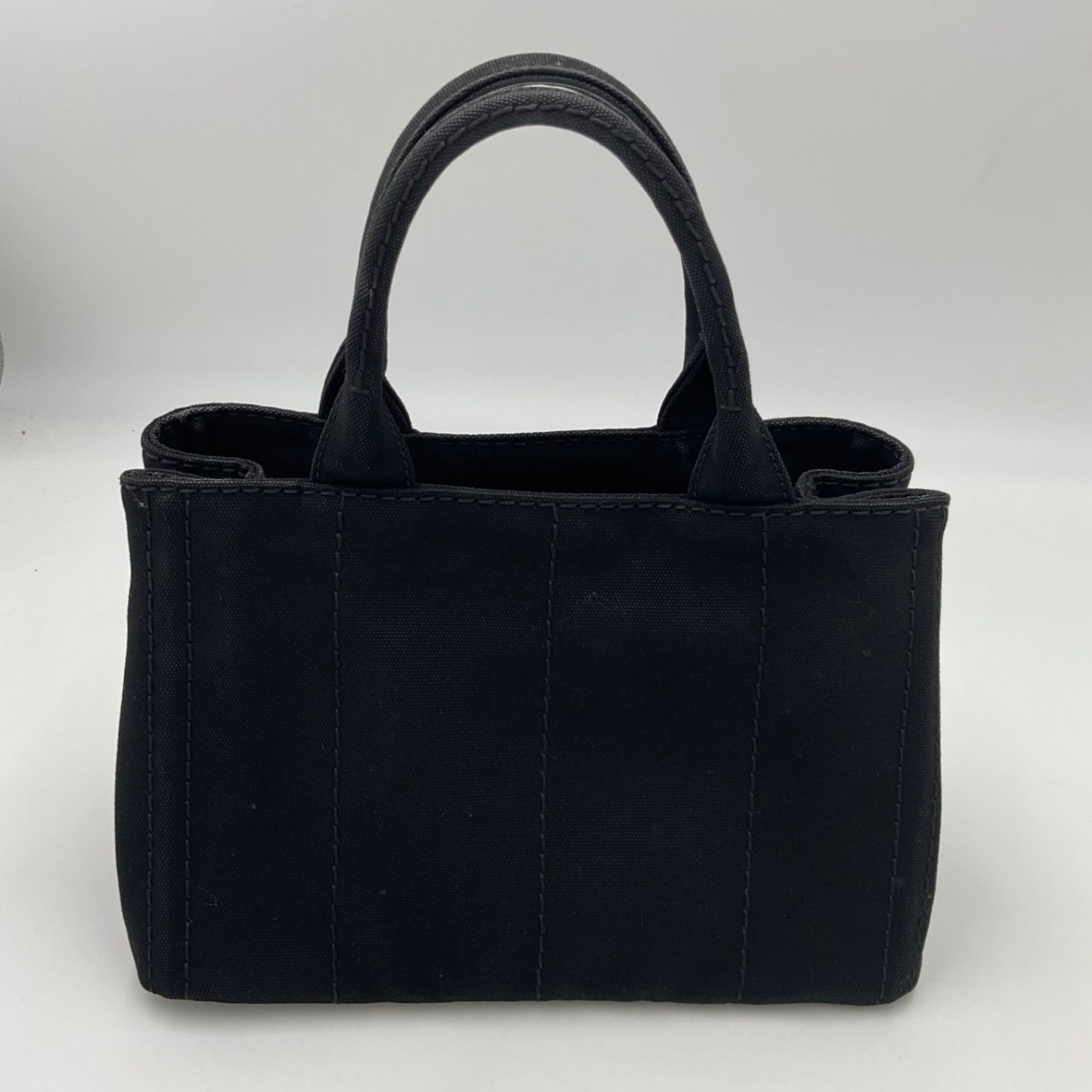 PRADA カナパトートブラックSサイズショルダー付