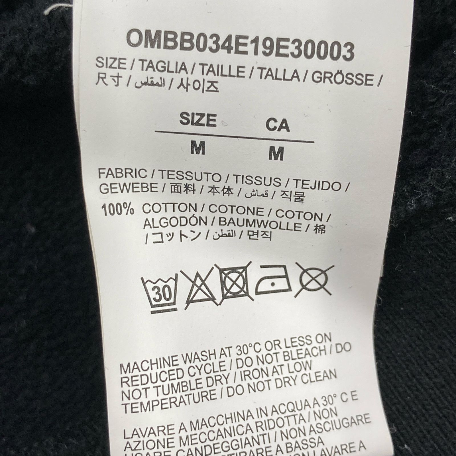 【関税込み】Off-White ブラック Script フーディ OFF-WHITE オフホワイト ﾌﾞﾗｯｸ UNFINISHED SLIM ﾌｰﾃﾞｨ M - メルカリ