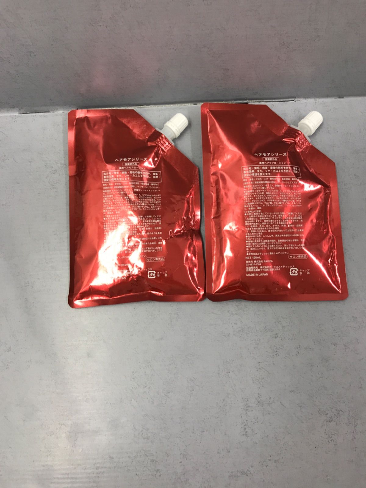 K826 ヘアモアシリーズ 薬用ヘアモアローション 詰替え 120ml×3個 ヘアモアシリーズ〕薬用ヘアローションS120ml＋詰め替え120ml 3点