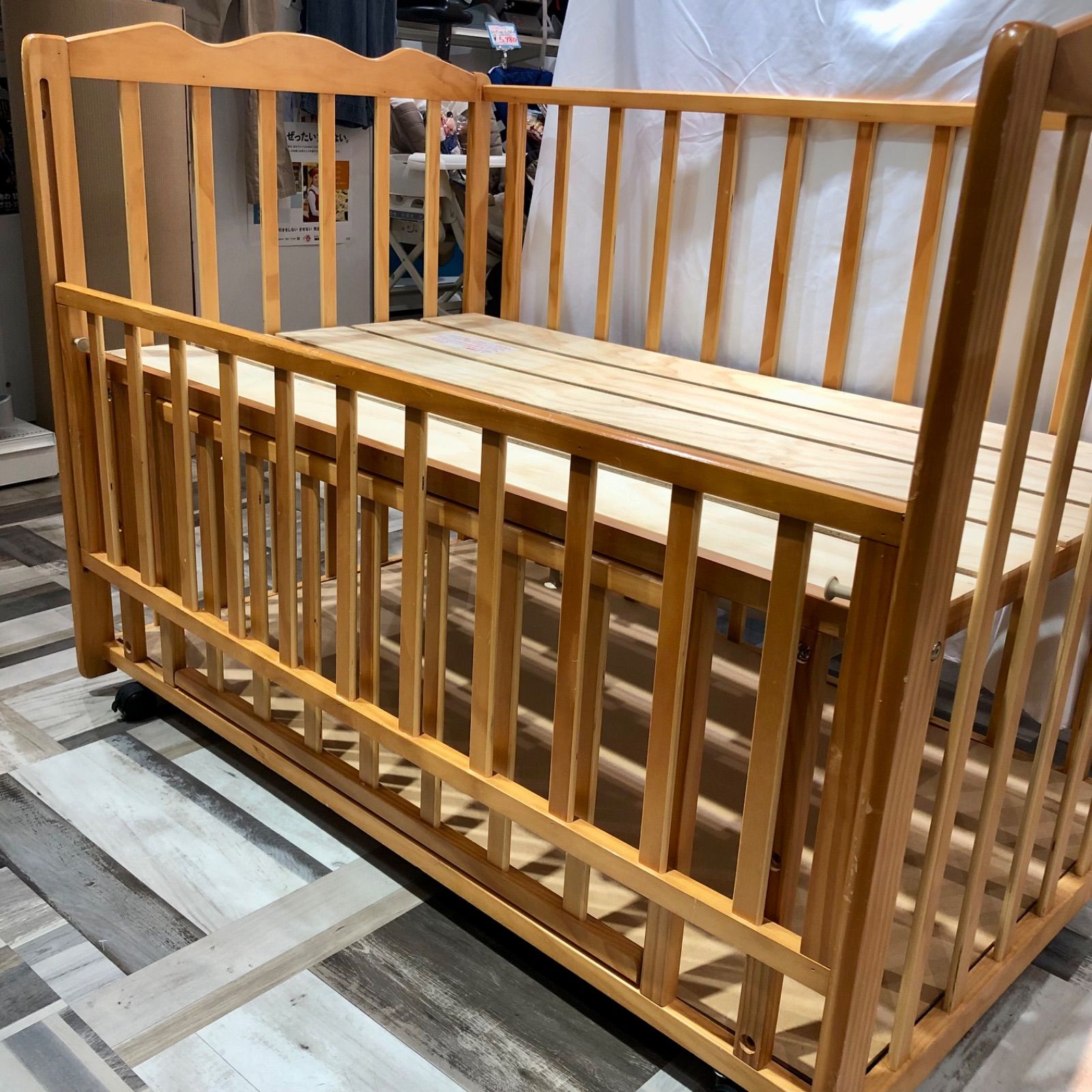 大和屋 yamatoya リプラ すのこベビーベッド Repra Baby Cot ベビー ...