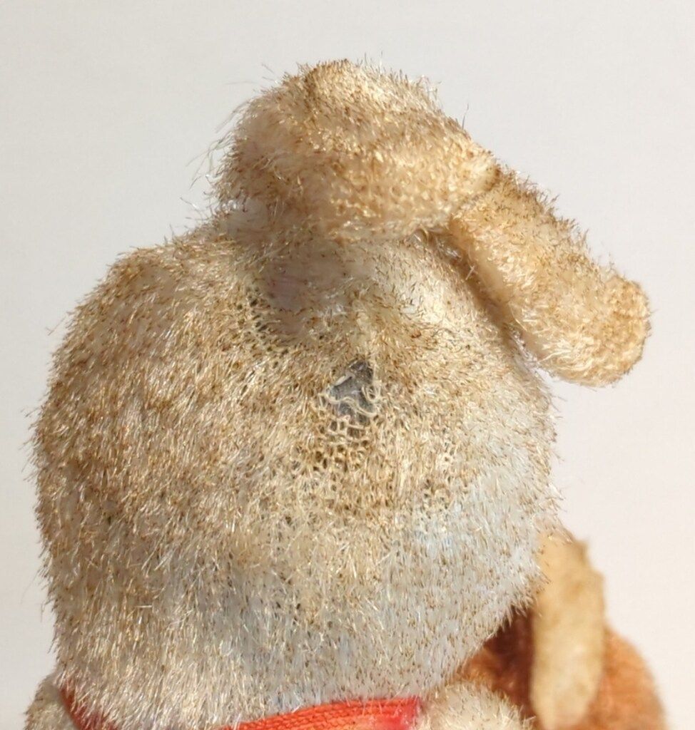 富士プレス/フランコニア ゼンマイブリキ BUNNY JOCKEY 毛白/馬茶