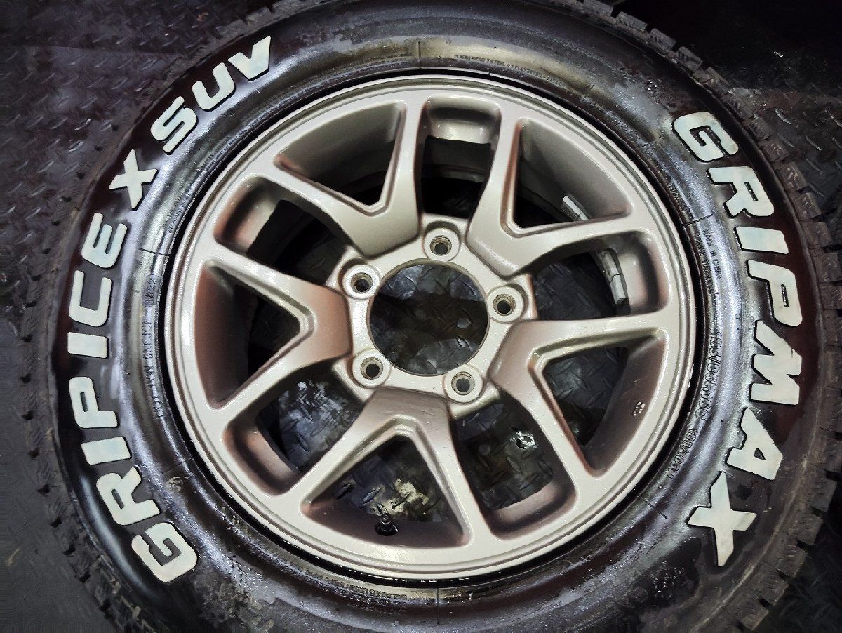 GRIPMAX 185/85R16C】スタッドレス【SUZUKI JB64 ジムニー 純正