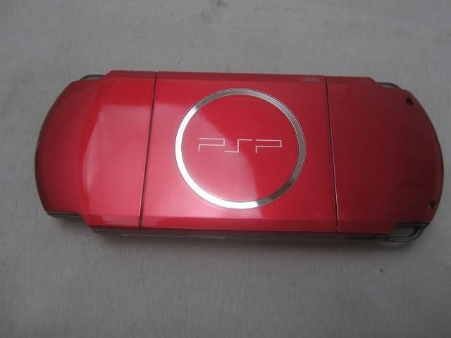 ほぼ未使用品 PSP 3000 本体 ラディアントレッド 赤 動作良好品 すぐに 中古品 ゲーム PSP 本体 PSP3000 ラディアントレッド 動作品 箱