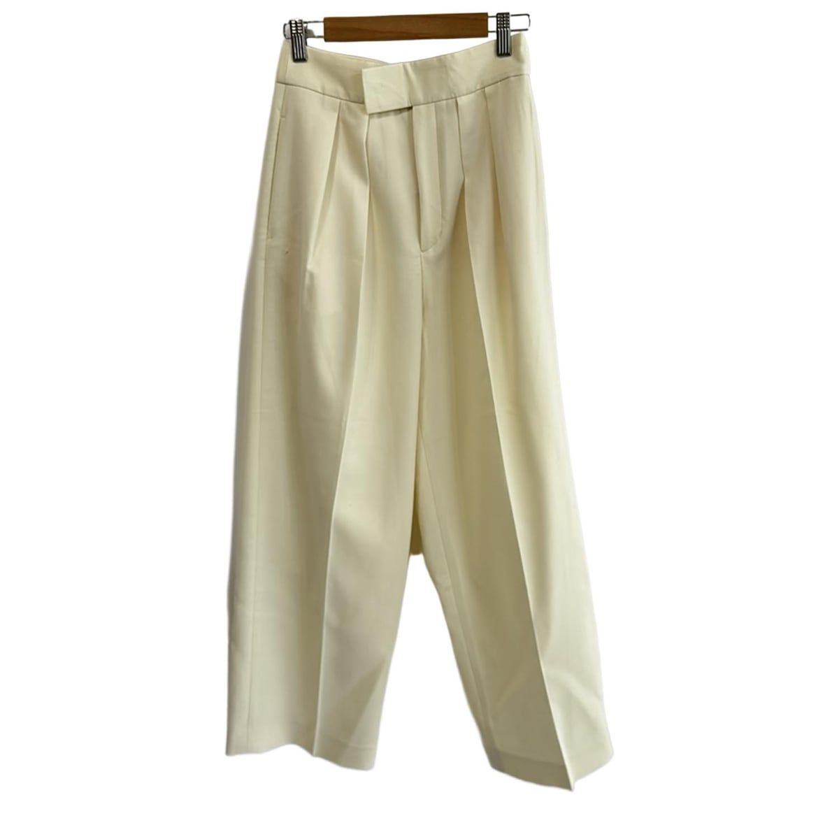 esteta エステータ パンツ サイズ34 S レディース - アイボリー フルレングス